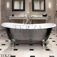 Devon&Devon Admiral Lux Ванна чугунная 2MRADMILUXVECRDD, отделка полированный чугун