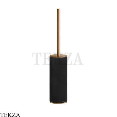 Gessi 316 ACCESSORIES Ёршик напольный, композит черный 54744-726, Warm Steel Brushed PVD