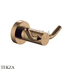 FIMA Carlo Frattini ROTOLA Крючок для полотенца двойной F6004/2ZL, Amber Bronza