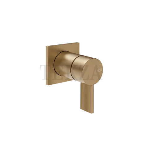 Gessi Inverso RIGATO Смеситель для душа, внешняя часть 73519-791, Deep Bronze Brushed PVD