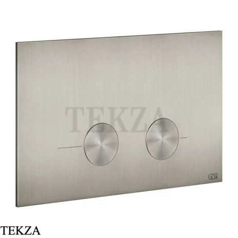 Gessi Total look Клавиша смыва для инсталляции SANIT, Villeroy&Boch, 54619-239, Steel Brushed