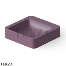 Dea Design Washbasins Раковина настольная 41х41 Solid Surface DD9011 410 8, Lavender №8