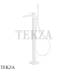 FIMA Carlo Frattini FIT Смеситель для ванны напольный, F3384/4NBS белый матовый