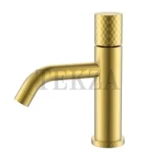 Boheme Stick Смеситель для раковины, без донного клапана Stick 121-MG Mat Gold DIAMOND