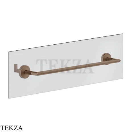 Gessi ANELLO Полотенцедержатель для крепления на стекло, 45 см 63826-708, Copper Brushed PVD