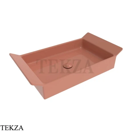 Flaminia BOX 60 раковина накладная BX60ATC, терракотовый Terracotta глянец