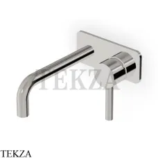 Zucchetti Pan Смеситель для раковины 175, внешняя часть ZP6032.C8, nickel глянец