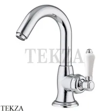 Nicolazzi CINQUANTA Смеситель для раковины P.Mont Blanc 76, 3454CR76C, хром