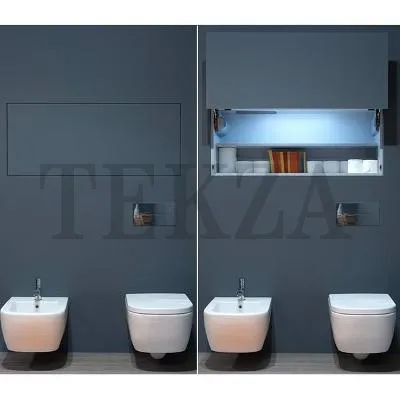 Antonio Lupi SEGRETO Зеркальный шкаф встроенный, без подсветки