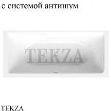 BETTE BetteFree Ванна прямоугольная сталь, 6829-000 система антишум, белый глянец