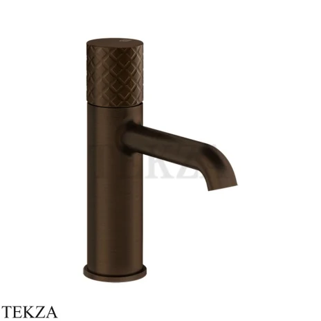 Gessi Habito INTRECCIO Смеситель для раковины, без донного клапана 70102-845, Dark Bronze