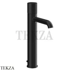 Gessi Habito CESELLO Смеситель для раковины высокий, с донным клапаном 70403-299, Black XL
