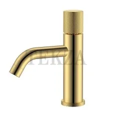 Boheme Stick Смеситель для раковины, без донного клапана Stick 121-GG.4 Gold SPIRALE