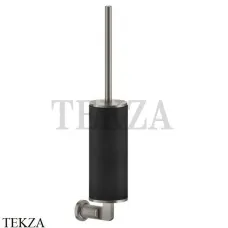 Gessi INCISO accessories Туалетный ершик настенный, черный 58520-149, Finox Brushed Nickel