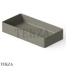 Dea Design Washbasins Раковина настольная 80х40 см Solid Surface DD9010 800 4, Light Grey №4