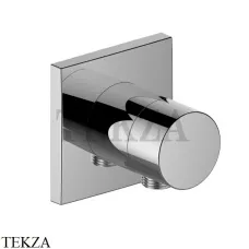 Keuco IXMO Comfort Вентиль переключатель на 3 потока, квадрат, внешняя часть 59548011002, хром глянец