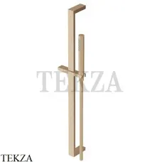 Zucchetti Aguablu Штанга с душевым комплектом, шланг 150 см Z93124.P31, brushed british gold PVD