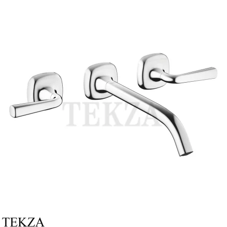 Dornbracht COYA Смеситель для раковины на 3 отв. 241, внешняя часть 36717414-00, хром глянец