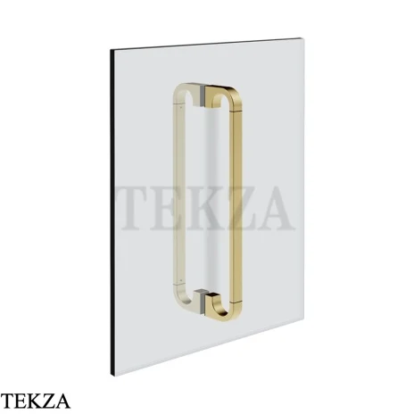 Gessi Perle Полотенцедержатель для крепления на стекло, 20 см 74630-727, шампань Brushed