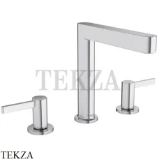 Hansgrohe FINORIS Смеситель для раковины 160, с донным клапаном 76034000, хром глянец