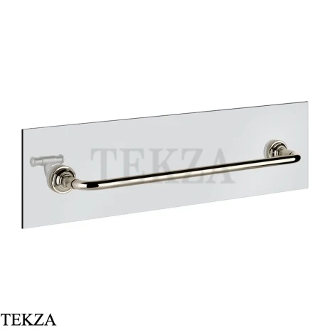 Gessi VENTI20 Полотенцедержатель для крепления на стекло, 45 см 65513-720, Nickel PVD