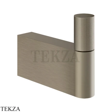 Gessi Habito DIAMANTATO Крючок одинарный для полотенца 70623-149, Finox Brushed Nickel