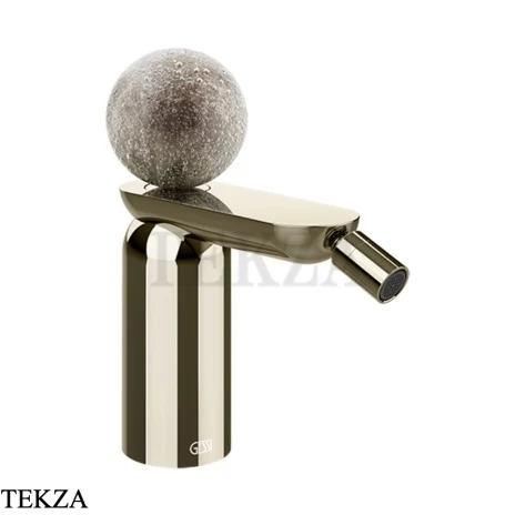 Gessi Perle Смеситель для биде с донным клапаном 74667-720, никель глянец