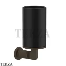Gessi INCISO accessories Стакан настенный для зубных щеток, черный 58508-845, Dark Bronze