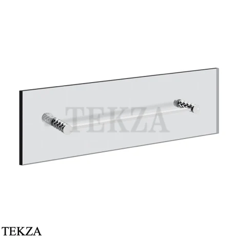 Gessi Pelle Tresse Полотенцедержатель для крепления на стекло, 45 см 78613-031, Хром глянец