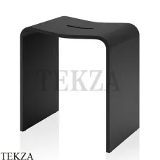 Decor Walther Stone Black STOOL Душевая табуретка-подставка 0974760, черный матовый
