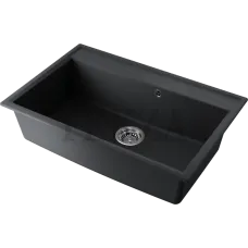 Omoikiri Daisen 77 Кухонная мойка Artgranit прямоугольная 4993630 черный