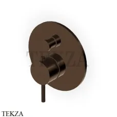 Zucchetti Helm Смеситель для душа, внешняя часть ZHE775.XP21, brushed chocolate PVD