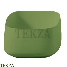 ArtCeram COGNAC Quadro 43 Раковина накладная COL006 44 34, verde salvia