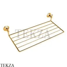 Nicolazzi CLASSICI Полочка-решетка для полотенец 1499GO, золото глянец Gold 24k