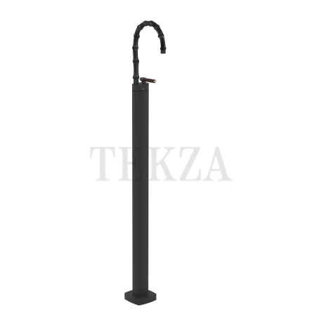 Gessi Jacqueline Смеситель для раковины напольный, внешняя часть 77495-299, черный матовый