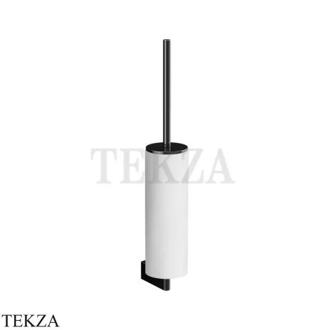 Gessi Origini Туалетный ершик настенный, белый 66419-706, Black Metal PVD