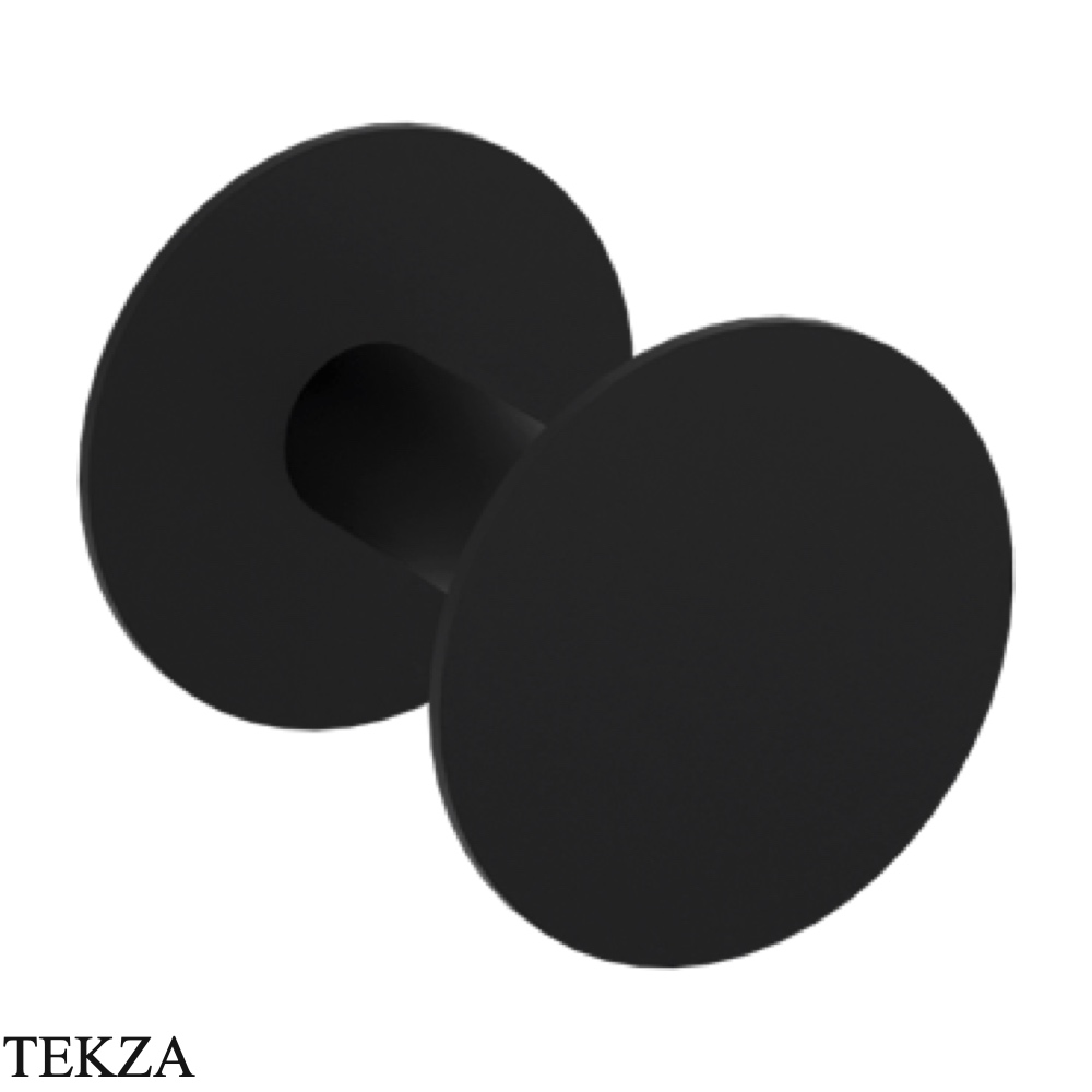 Flaminia Hoop держатель туалетной бумаги без крышки настенный 10×11×10 см, чёрный матовый