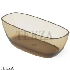 Dea Design Soul Ванна отдельностоящая скругленная 170x72 Glasstech DD8630 1700 R6, Classic Green R6