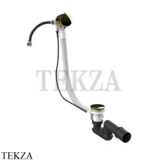 Gessi Колонна сливная для ванны, наполнение через перелив 01080-710, Brass PVD