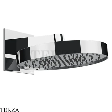 Gessi Incastri Верхняя лейка D30 с кронштейном из стены 63049-031, хром глянец