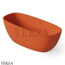 Dea Design Soul Ванна отдельностоящая скругленная 170x72 Solid Surface DD8630 1700 7, Orange №7