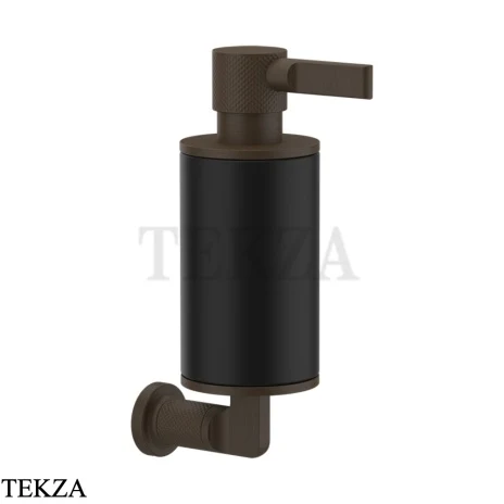 Gessi INCISO accessories Дозатор для жидкого мыла или лосьона, черный 58514-845, Dark Bronze