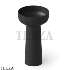 Dea Design Pedestal Basin Раковина напольная круглая Solid Surface DD2027 480 16, Black №16