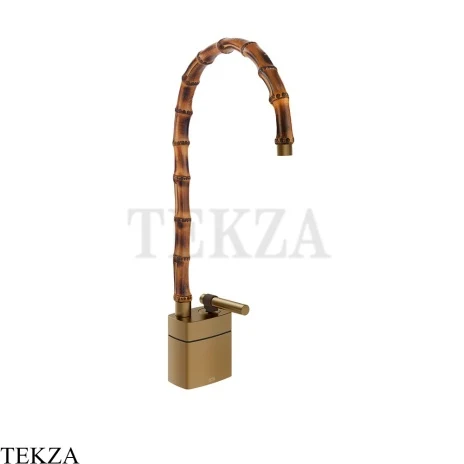 Gessi Jacqueline Смеситель для раковины средний, без донного клапана 77033-791, бронза Deep