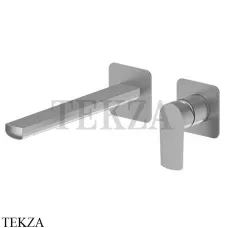 Newform HAKA Смеситель для раковины 229, внешняя часть 72030E.59.066, PVD Br. Stainless Steel
