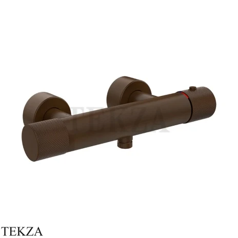 Gessi Habito DIAMANTATO Смеситель термостатический для душа 70633-845, Dark Bronze