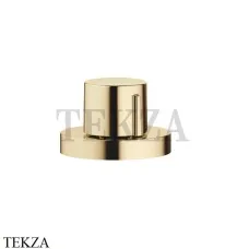 Dornbracht Эксцентриковое сливное устройство с поворотной кнопкой 10710970-09, латунь глянец (23kt Gold)