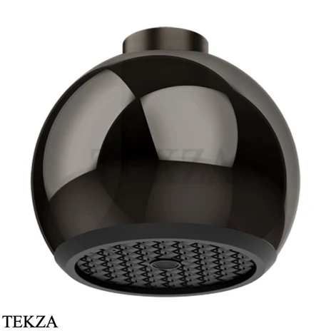 Gessi Haute Culture Shower Потолочная душевая лейка со светодиодной подсветкой 57422-707, black хром Brush