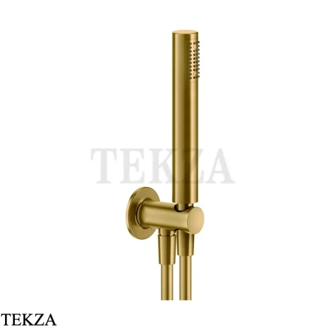 Gessi INCISO SHOWER Душевой комплект с держателем 58123-716, Gold Br. PVD