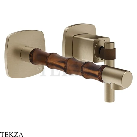 Gessi Jacqueline Смеситель для раковины, внешняя часть 77088-149, нерж. сталь Brush / никель Brushed